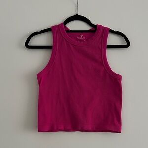 H&M Fuchsia Cropped Tank